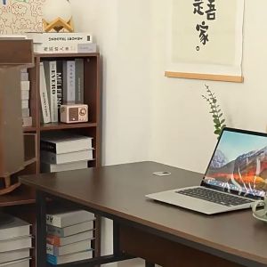 Desktop Bookshelf Storage Rack Wooden Study Small Bookcase Bedroom Office Simple Shelf Multi-storey Rak Buku Kecil Rak Storan Desktop 桌面置物架书架