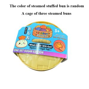 Hot Toys | New Realistic Steamed Bun Squishy Toy Slow Recovery Stress Relief Toy Bola Pop It  Fidget Toys Squishy Kawaii Sloth
