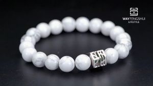 Howlite ~ The Fortress Bracelet 泰然自若手链【Way Fengshui Lifestyle】
