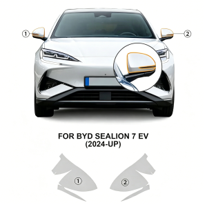 PPF Sticker Anti-scratch Film For BYD Sealion 7 EV 2024-2026 Headlight B Pillar Rearview TPU Transparent Protective Film