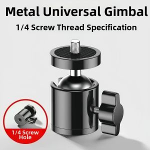 KASHINUO | Metal Ball Head 360° Rotating Camera Tripod Mount