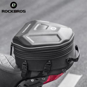 ROCKBROS Motorcycle Bag High Capacity Motorcycle Helmet Bag Waterproof Rear Seat Backpack Shoulder Bag