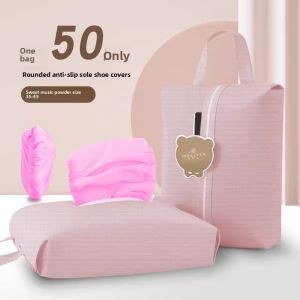 MONLEYTA | Disposable Thickened Non-woven Fabric Shoe Covers Indoor Wearable Anti-slip Waterproof Home New Style Server Room Extra Thick Foot Covers