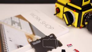 JJC Thin Micro SD Card Holder SD Card Case Wallet Credit Card Size for SD Micro SD TF Cards Hard Shell Camera Photo Accessories