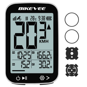 Đồng Hồ Đo Tốc Độ GPS Không Dây Cho Xe Đạp Đồng Hồ Đo Quãng Đường Đi Xe Đạp Chống Nước Tự Động Khởi Động/dừng Đèn Nền Máy Tính Xe Đạp Với Pin Lithium Ion