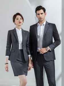 STARMAGNOLIA | Professional Womens Suit Jacket Grey
