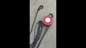 1-3 Tons Chain Block With 6M Chain Heavy Duty Lifting With Handle Crane Hoist Crane Chain Lifting 1-3 Tons Chain Block Suitable For Short-distance Lifting