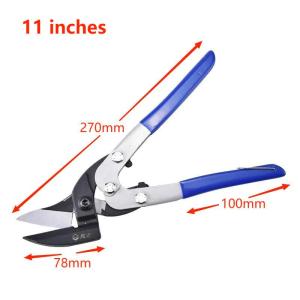 LAOA Multifunction Iron Metal Sheet Cutting Scissors Aviation Tin Snip Cutter Multi-directional Shears Industrial Hand Tool