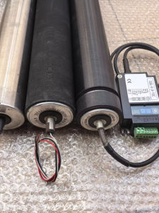 Electric Drive Stainless Steel Roller DC AC 380V 220V Rubber Coated Galvanized Steel Motor Wheel for Warehouse Conveying System