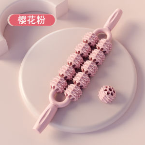 Childrens Massage Wolf Tooth Stick Dual Row Roller Touch Sensation Training Sleep Relax Muscle Stretching Growth Promotion