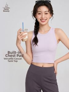 FANMEIREN | Padded Sport Bra Top For Yoga Pilates Fitness Thin