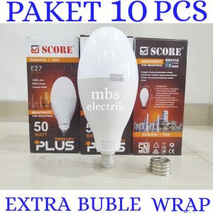 BOHLAM LED / LAMPU LED MERCURY / LAMPU JALAN SCORE GARANSI 1 THN PAKET 10 PCS