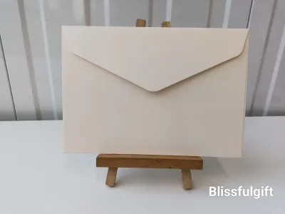 10pcs A5 Colour Pearlescent Thick C5 Envelope CNY Greeting Card Wedding Gift Card