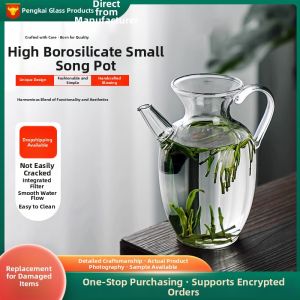 Borosilicate Glass Tea Pot with Filter