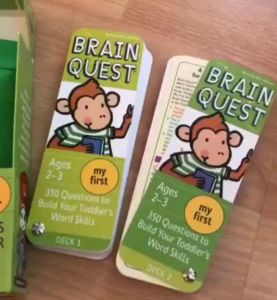 Brain Quest Flash Card Buku Edukasi Anak / Interaktif Activity Book BrainQuest Cards umur 2 3 4 5 6 tahun Preschool Pre Kindegarten