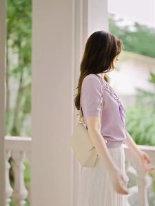 YINER | Fashion Elegant Embellished Knitted Sweater