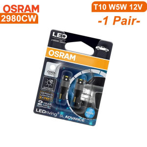 Osram | OSRAM LEDriving SL T10 LED Bulb – 3000K Warm White Replaces W5W 194 for Interior & License Plate Lights 1.5W (2-Pack)