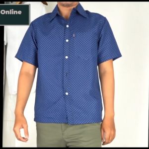 Áo sơ mi nam trung niên form rộng ngắn tay họa tiết vải cotton Chất Liệu Vải Lanh Thấm Hút Áo Sơ Mi Cho Người Đứng Tuổi - Lazada