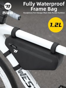 West Biking | Waterproof Portable Bicycle Handlebar Bag