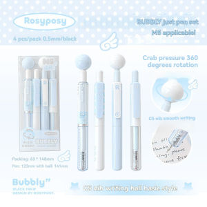 4PC Neutral Pen  Short Pen  4-Pack  High Aesthetic Value  360  Rotation  Decompression  And Problem  Solving Pen