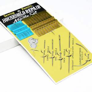 Sewing Family | Household Repair Needle Set 24 | Hand Sewing | Multi Function Hand Needles