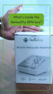 BeHealthy Digital Blood Pressure Monitor