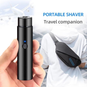 Electric Razor Mens Mini Portable Razor Beard Knife Handy Tool Mens Gift