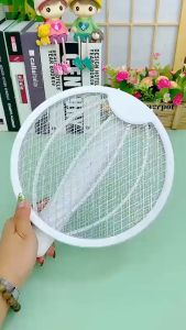 Electric Fly Swatter Bug Zapper Battery Operated Flies Killer Pest Control Mosquito Zapper and Insect Catcher Racket