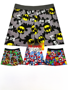 Soft Cotton Cartoon Print Sports Underwear Large Size Arro Pants Home Comfortable Mens mid Waist Flat Angle Briefs