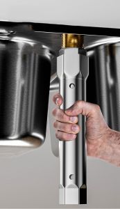 Cờ Lê Ống Nước Cờ Lê Miệng Mở 23-27mm 34-40mm Loại Ratchet Dùng Cho Lắp Đặt Vòi Chậu Cống Thoát Nước Dụng Cụ Cầm Tay Phụ Kiện Nhà Bếp