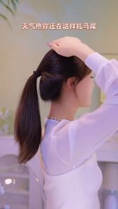 Girl Diamond Sequins Mesh Double-sided Bow-knot Bubble Gripper Large Hair Clamps