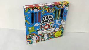 Tom Gates Colourmania Hardcover Book with Colour Pencils & Marker For Kids