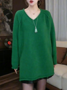 QINGNAER | Slimming Oversized Casual Sweater