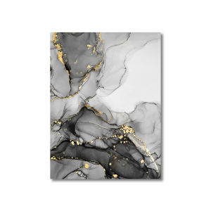 1/3PCS Frameless Abstract Black and White Gold Marble Art Canvas Painting Wall Decor Pictures for Living Room Home Decor Poster