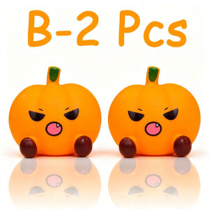 Bandai | Halloween Pumpkin Night Light Cute Cartoon Lamp Cozy Sleeping Light Kids Bedroom Bedside Decor Birthday Gift