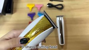 HIENA HYN-406 Mens hair clipper trimmer set All-metal LCD Hair Trimmer with LED display screen T-shaped blade
