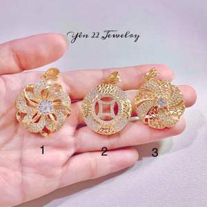 Mặt dây chuyền hợp kim mạ vàng ( không tính dây)