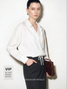 Summer Simple Work White Two-piece Shirt Women