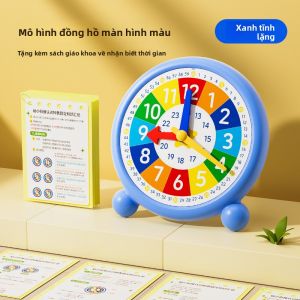 MPRINCE | Mô Hình Đồng Hồ Giáo Dục Với Đồng Bộ Ba Kim Cho Học Sinh Tiểu Học
