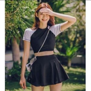 Đồ bơi nữ kín đáo bikini 2 mảnh đồ bơi học sinh phong cách hàn quốc đi biển đẹp BIKINI SÀI GÒN