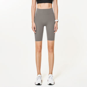 High Waist Five-Quarter Length Yoga Pants Womens Fitness Sport Shorts Running Cycling Professional Outerwear Summer Outfit Set