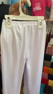Legging Putih Anak Perempuan Usia 5 Sampai 12 Tahun / Celana Legging Anak Hitam Polos Usia 9 Tahun