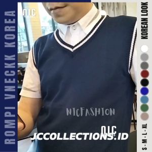 Rompi Rajut Pria Korea: Tren Modis NIC Fashion