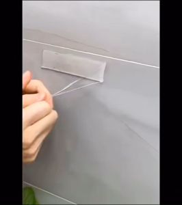 HESPR เทปนาโน 1/3/5 เมตร เทปใสสารพัดประ เทปใสชนิดเหนียวพิเศษ สำหรับติดกำแพงจัดเก็บสิ่งของนำมาใช้ใหม่ได้ เทป เทปกาว