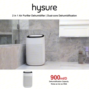 Hysure  POLO Dehumidifier Air Purifier  Auto-shutoff  Easy Operation Air Purifier Dehumidifier 2 in 1 Energy-saving - Lazada