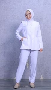 Seragam Putih Nakes & Baju Putih Perawat: Celana Seragam PDH, Seragam PNS dan Guru