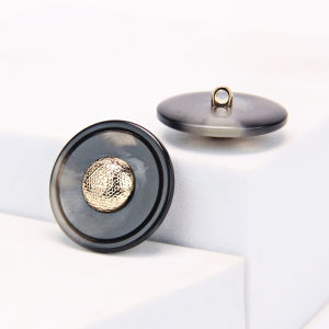 Fashionable Retro round Button Clothing Decoration Combination Shirt Sweater Decorative Buttons Large Coat Button Accessories