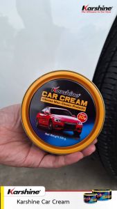 Kem đánh bóng sơn xe ô tô (Car Cream) Karshine 110g KA-CC110 - Làm mờ xước nhẹ sáng sơn dễ dùng hàng Thái Lan
