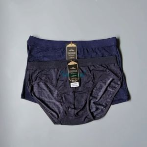 (Hoàn xu) Túi 3 chiếc quần lót nam tam giác họa tiết kẻ caro thun mát co giãn quần sịp nam viền mỏng mềm mại cao cấp.