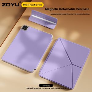 Zoyu | Lightweight Magnetic Absorption iPad Pro Case Air7 Dual-Sided Clip Four-Corner Anti-Collision Compatible With Apple iPad 11 Mini 76